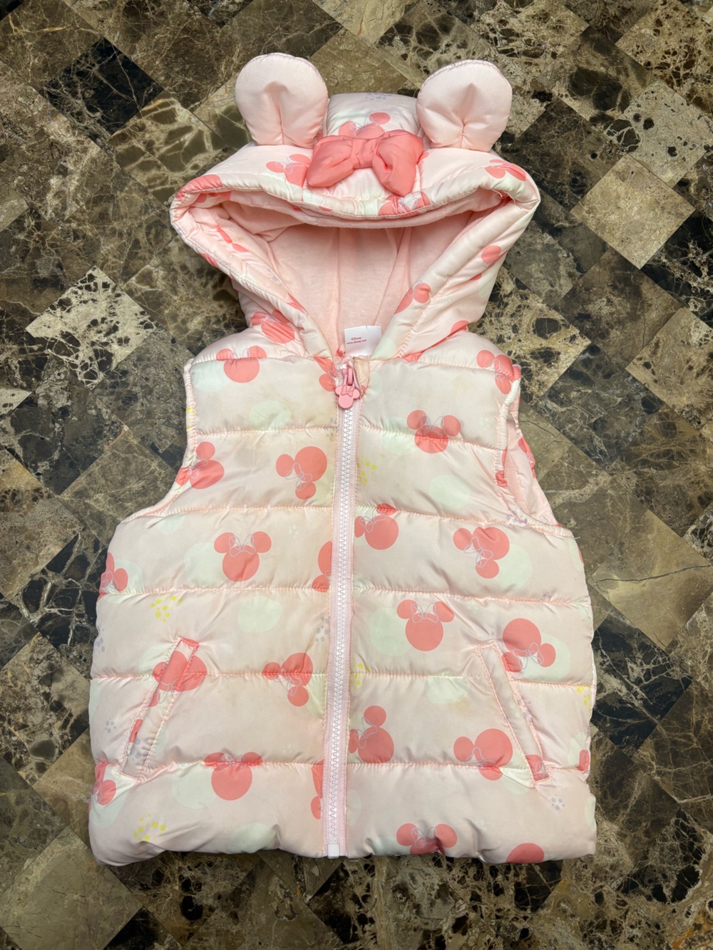 Disney Minie mouse puffer 4 years